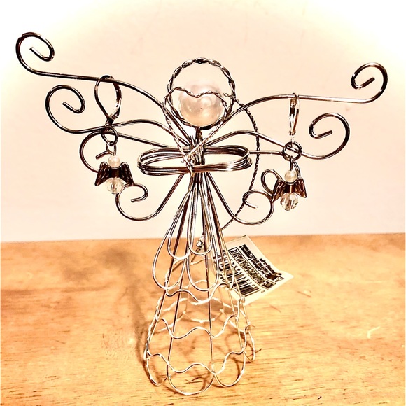 Angel Lever-back Earrings— Designed and Handcrafted By Me 🥰 - Picture 7 of 7